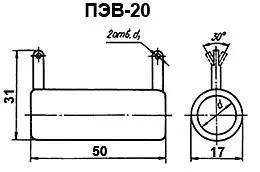 ПЭВ-20 1.2 кОм фото 3