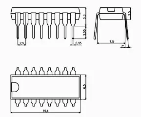 КР565РУ5В микросхема фото 2