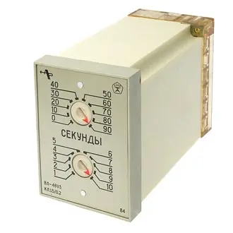 ВЛ-48 0-9 сек./ 0,1-1,0 сек.110В реле времени фото 2 ВЛ-48 0-9 сек./ 0,1-1,0 сек.110В реле времени фото 2