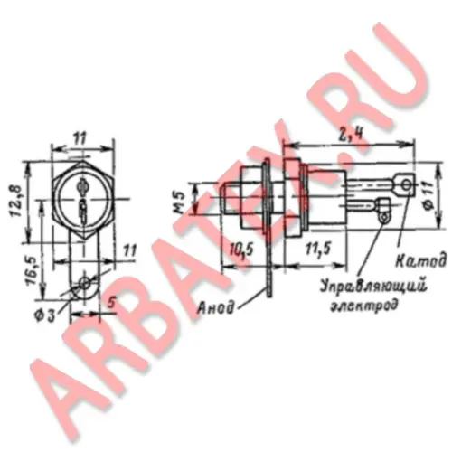 2У204В тиристор фото 2
