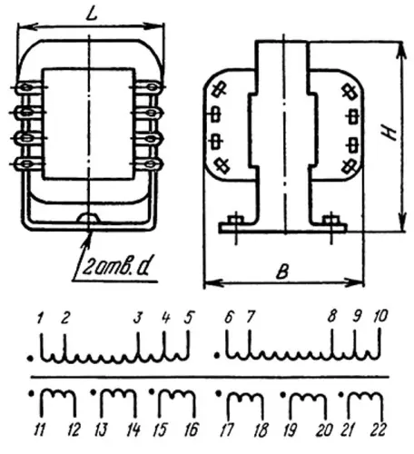 ТПП238-127/220-50 трансформатор фото 3