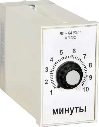 ВЛ-64 3-30cек 220В реле времени фото 3 ВЛ-64 3-30cек 220В реле времени фото 3