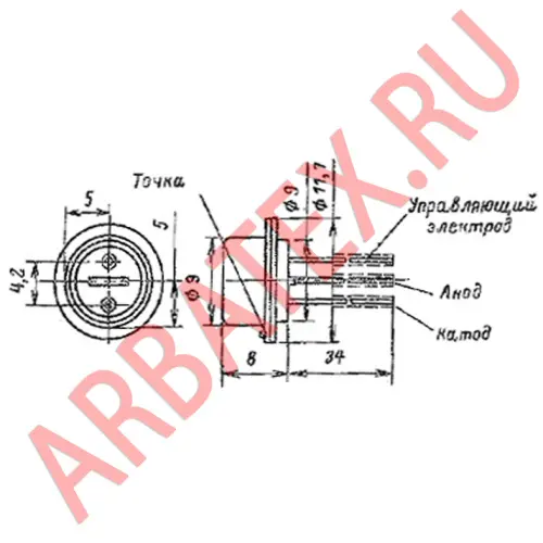 2У101Е1 тиристор фото 3