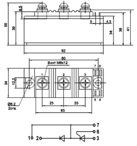 МДТ4-100-16 силовой модуль фото 3