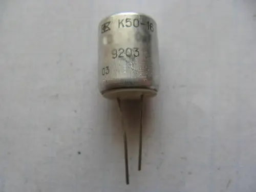 К50-16 6,3в 500 мкф фото 2