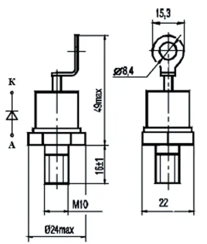 Д142-100-14 диод фото 6