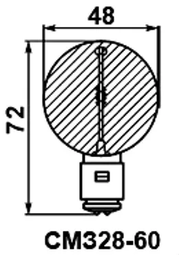 СМЗ 28-60 p20d/21 лампа накаливания фото 3 СМЗ 28-60 p20d/21 лампа накаливания фото 3