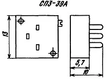 СП3-39А 1Вт 6.8 кОм фото 3 СП3-39А 1Вт 6.8 кОм фото 3
