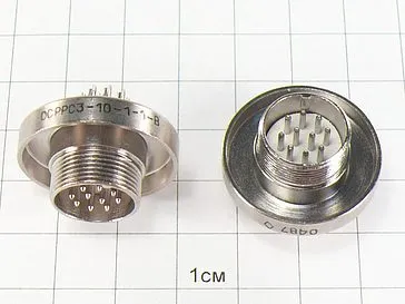 РРС3-10-1-1-В вилка фото фото 2 РРС3-10-1-1-В вилка Разъемы разное фото фото 2