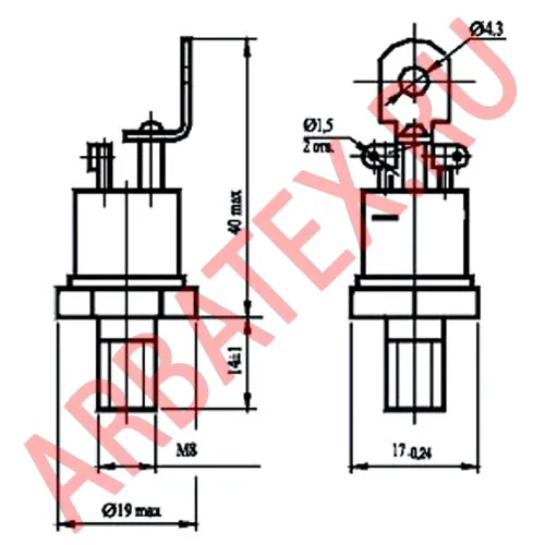 2ТО132-40-8 тиристор фото 3