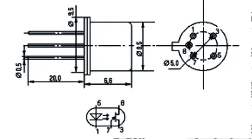 3ОТ102Г оптопара транзисторная фото 3 3ОТ102Г оптопара транзисторная фото 3