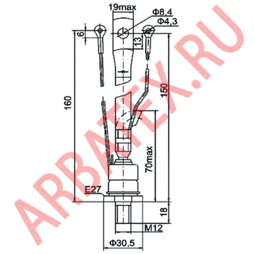 ТБ151-63-11-444 тиристор фото 3
