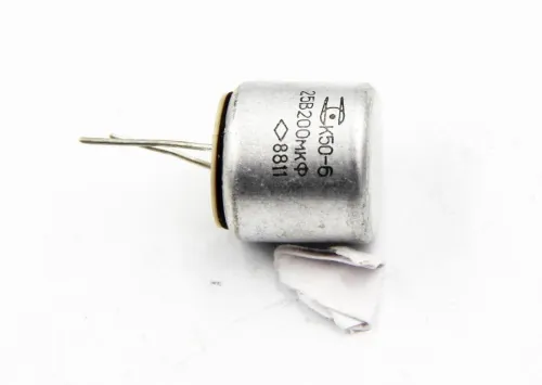 К50-6В 25в 200 мкф фото 3 К50-6В 25в 200 мкф фото 3