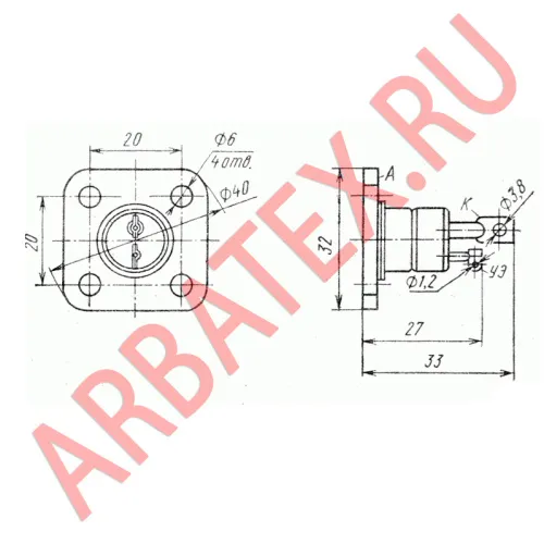 КУ215А тиристор фото 3