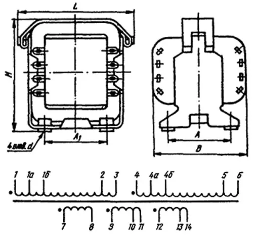 ТН13-127/220-50 трансформатор фото 3 ТН13-127/220-50 трансформатор фото 3